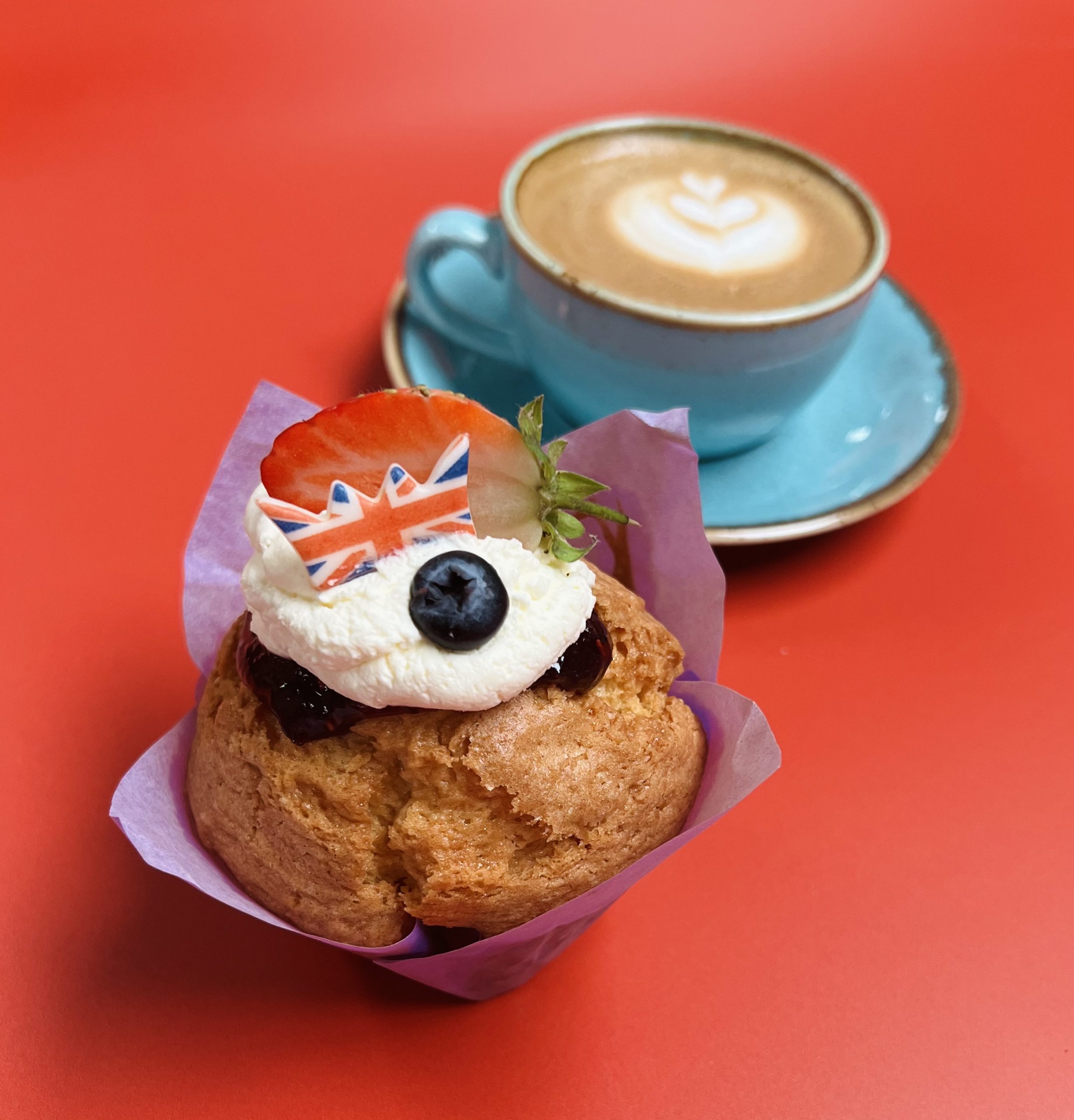 Limited Edition Jubilee Muffin SOHO Coffee Co.
