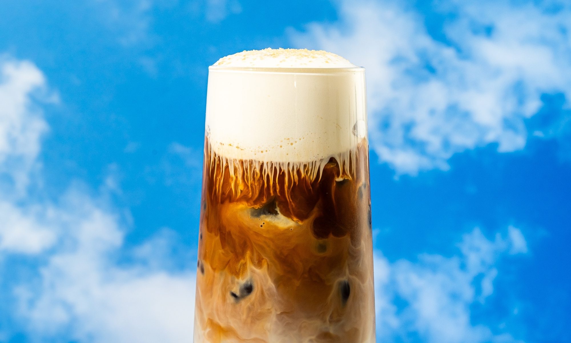 SOHO Coffee Summer Menu - Brown Sugar Cold Foam Iced Latte SOHO Coffee Summer Menu - Brown Sugar Cold Foam Iced Latte
